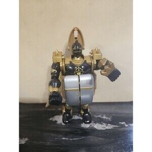 2003 Power Rangers Dino Thunder Black Ranger Zord Morphin Figure Bandai
